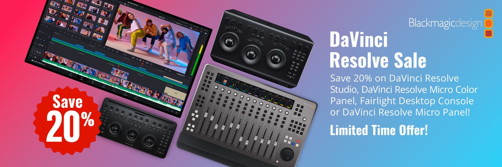 Blackmagic Design cháy Black Friday: Ưu đãi khủng, cơ hội sở hữu công cụ sáng tạo đỉnh cao!