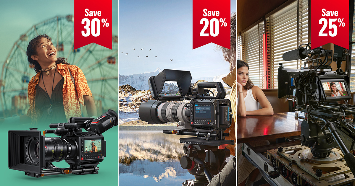 Blackmagic Design thông báo chương trình khuyến mãi có thời hạn