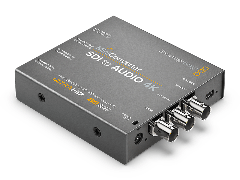 Mini Converter - SDI to Audio 4K
