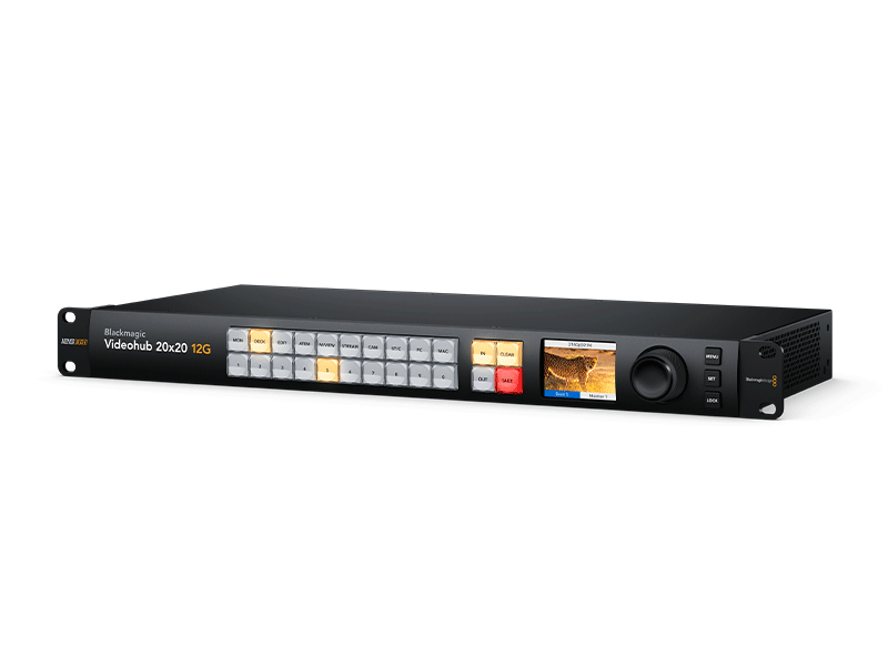 Blackmagic Videohub 20x20 12G